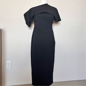 Black cocktail dress